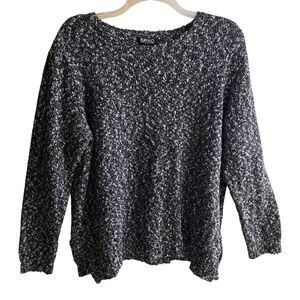Buffalo David Bitton Cotton Blend Tweed Cowl Neck Sweater